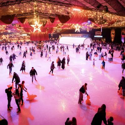 Indoor ice skating rink